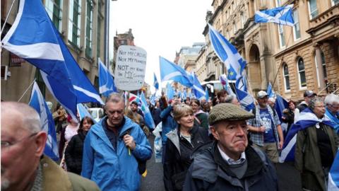 Indy march Glasgow