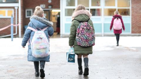 School children