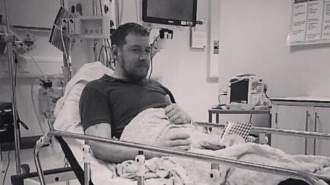 Jamie McAnsh woke up paralysed in 2014