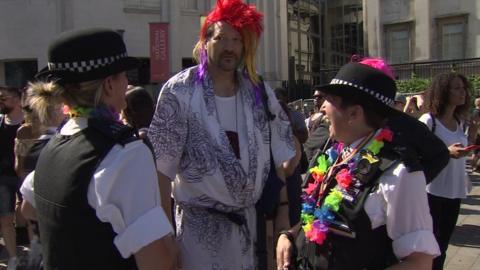 Police at Pride