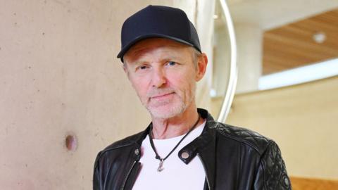 Jo Nesbo attends the Crime Festival at Gyldendal on March 20, 2025 in Oslo, Norway