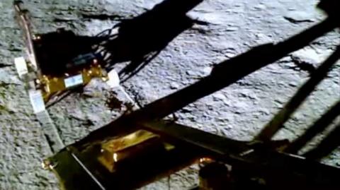 Isro's first-ever video of Chandrayaan-3's rover