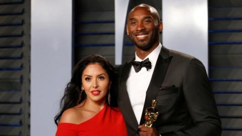 Kobe Bryant and his wife Vanessa