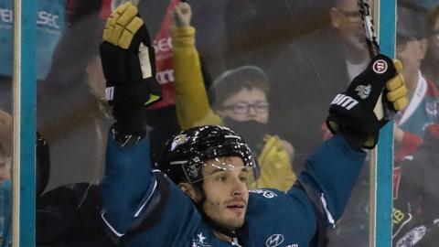 JJ Piccinich celebrates after putting the Giants ahead against Dundee