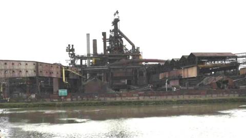 Industrial plant in Charleroi, Belgium