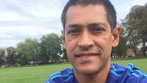 Iderval Da Silva, 46, who was beaten to death in Battersea in May last year