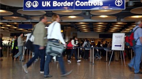 UK Airport border control
