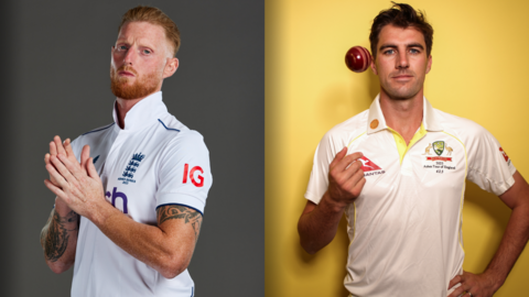 Ben Stokes and Pat Cummins split