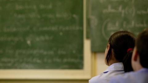 Children in classroom