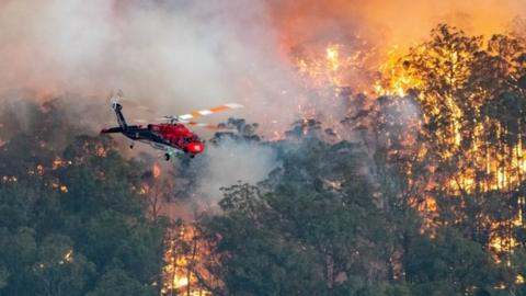 Firefighting in East Gippsland, Victoria