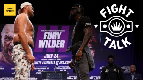 Tyson Fury and Deontay Wilder