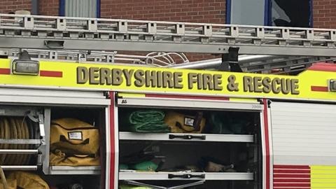 Derbyshire fire engine