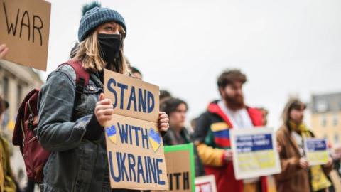 Dundee Ukraine protest