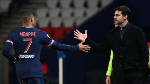 Kylian Mbappe, Mauricio Pochettino, Paris St-Germain