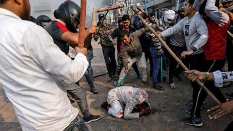 An image of Mohammad Zubair being brutally beaten became the defining image of the Delhi riots.