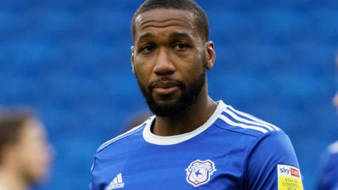 Junior Hoilett in action for Cardiff City