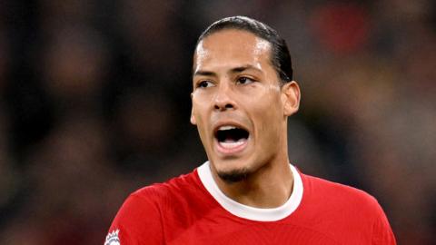 Liverpool captain Virgil van Dijk