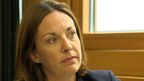 Former Scottish Labour leader Kezia Dugdale says she had to come out as gay after being outed by a magazine.