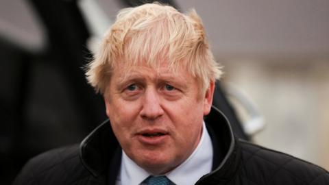 UK prime minister Boris Johnson