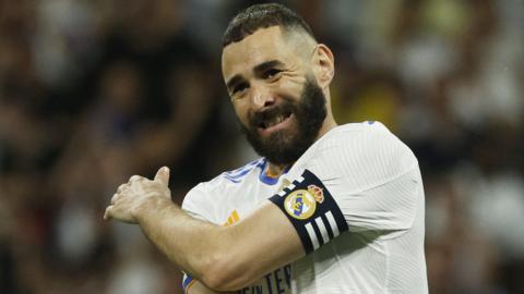 Real Madrid forward Kari Benzema