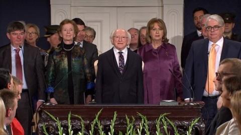 Michael D Higgins inauguration
