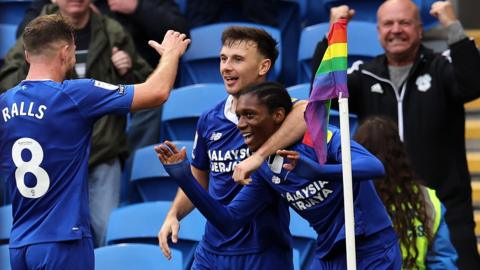 Cardiff celebrate