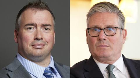 Steve Witherden a Keir Starmer