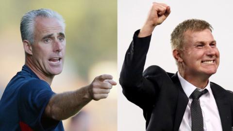 Mick McCarthy and Stephen Kenny