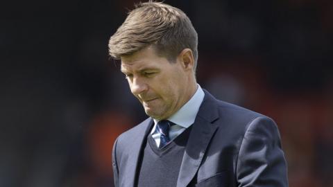 Rangers manager Steven Gerrard