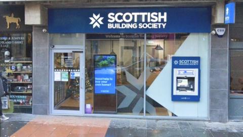 Scottish Building Society branch in Glasgow