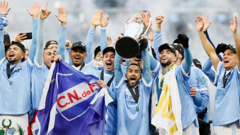 New York City FC lift the MLS Cup