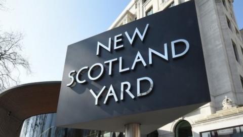 New Scotland Yard sign