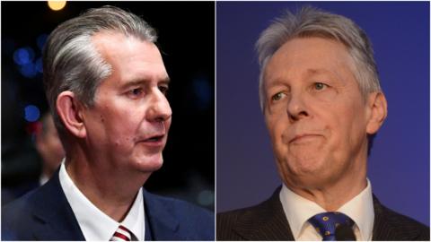 Edwin Poots and Peter Robinson