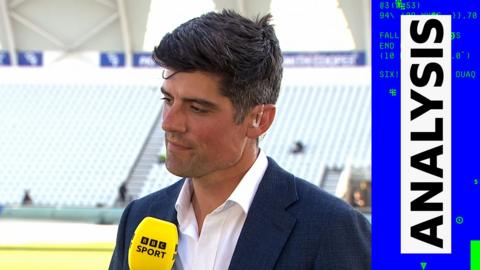 Alastair Cook gives his analysis of Ollie Pope's impressive batting for England