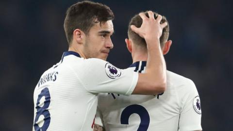 Harry Winks and Kieran Trippier