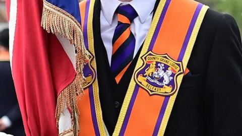 An Orangeman's sash