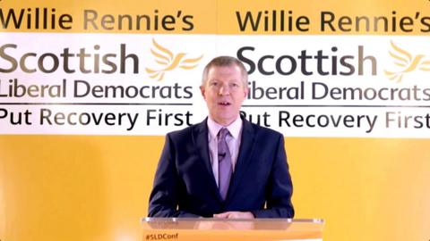 The leader of the Scottish Liberal Democrats appeals to disillusioned SNP voters to try his party in May's election.
