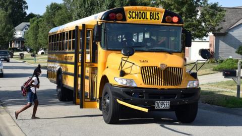 First Student bus in US