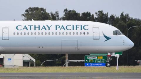 Cathay Pacific plane