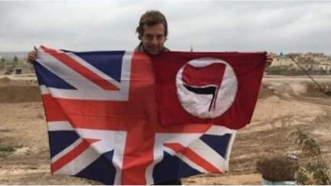 A British man from London has told the BBC he’s going to fight against Turkish forces in Syria.