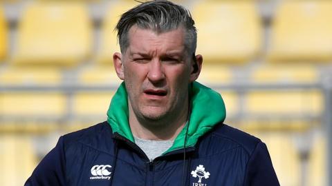 Ireland Women head coach Greg McWilliams