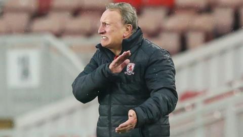 Middlesbrough boss Neil Warnock