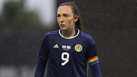 Caroline Weir was injured on Scotland duty