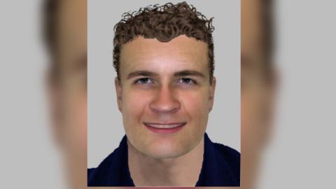 An e-fit image of a man wanted in connection with an incident at a Sheffield park