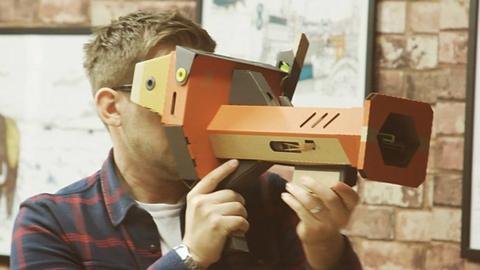 Trying out Nintendo Labo's VR kits