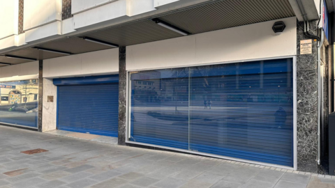 Empty units in Kings Walk Shopping Centre