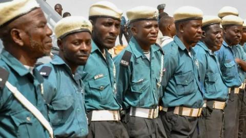 Officers of Islamic police in Nigeria - 13/3/24