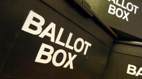 The election is taking place on Thursday, 5 May