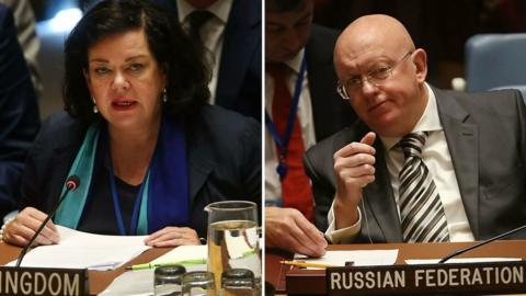 UK and Russian ambassadors