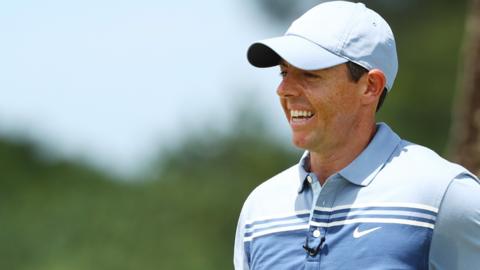 World number one Rory McIlroy